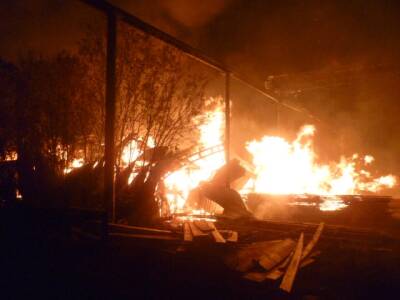 Два человека погибли при пожаре в Глазовском районе Удмуртии