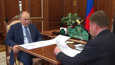 О настоящем и будущем отечественного вертолетостроения говорили в Кремле Владимир Путин и Андрей Богинский