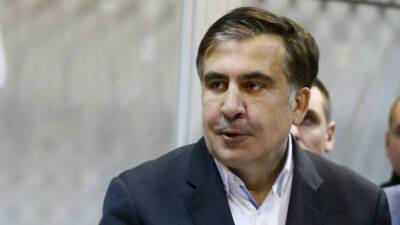 Саакашвили перевезли на вертолете из Рустави в тюремную больницу в Тбилиси