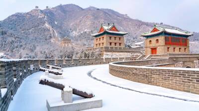 Зимняя сказка: Северный Китай засыпало снегом - mir24.tv - Китай - район Пекина