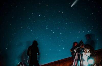 В ноябре звездопад из созвездия Ориона сменился на метеорный поток из созвездия Льва