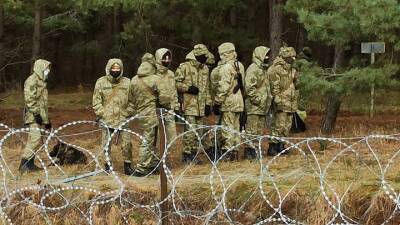 Белоруссия заявила о стрельбе со стороны Польши при скоплении мигрантов