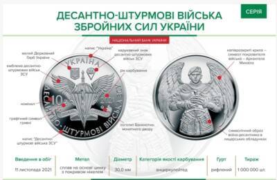 В Минобороны рассказали о новой монете «Десантно-штурмовые войска ВСУ»