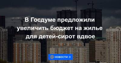Николай Алексеенко - В Госдуме предложили увеличить бюджет на жилье для детей-сирот вдвое - news.mail.ru