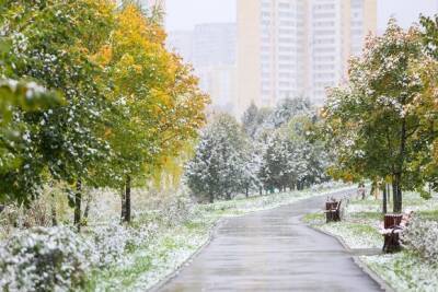 Москвичей предупредили о снеге и гололедице