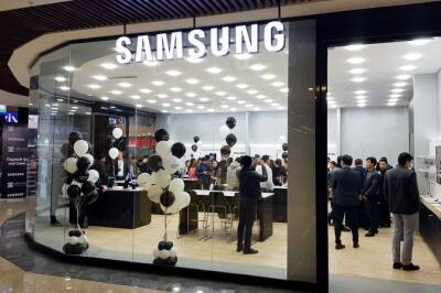 В Самарканде открылся фирменный флагманский магазин Samsung