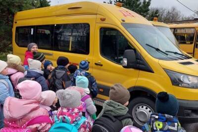 Новый школьный автобус вышел на линию в Серпухове