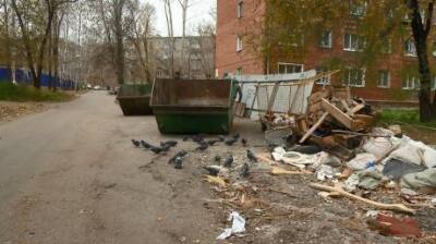 Коммунальщикам не удается навести порядок у мусорки на улице Г. Титова - penzainform.ru