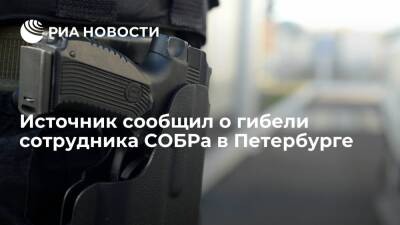Сотрудник СОБРа погиб при задержании преступников в Петербурге