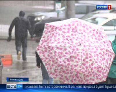 В Ростове до конца суток будет идти дождь