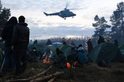 Ночь на границе Польши и Белоруссии прошла без происшествий