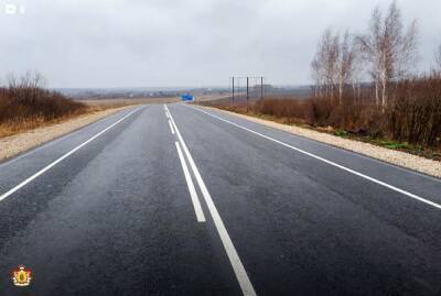 В Кораблинском районе отремонтировали 19 километров автодороги