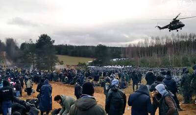 «На Берлин!» Беженцы полны решимости прорвать белорусско-польскую границу