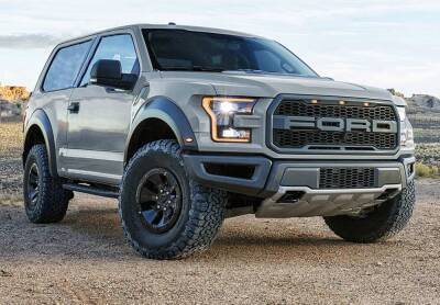 В Сети появились первые "живые" фото Ford Bronco Raptor 2023 года