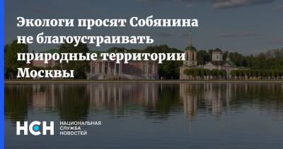 Экологи просят Собянина не благоустраивать природные территории Москвы