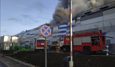 Пламя на юге Петербурга сожрало 2 тысячи «квадратов», потянув на «троечку»