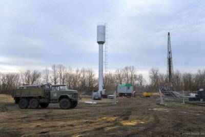 В Комсомольце завершают строительство нового водопровода