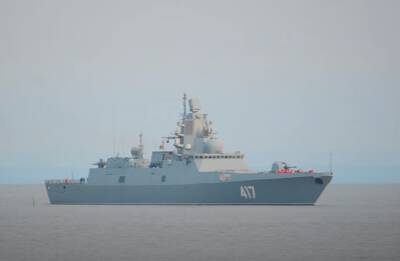 Фрегат «Адмирал Горшков» отправился в Белое море на испытания перспективного вооружения морского базирования