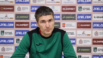Виктор Булатов ушел с поста главного тренера дзержинского «Химика»