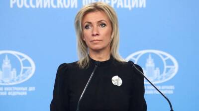 Захарова назвала ложью обвинения в адрес Лукашенко из-за ситуации с мигрантами