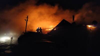 Пожар на складе в Ульяновске локализован