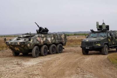 ВСУ провели испытания новейшей бронетехники «Козак 2М1» и «Хорунжий» (ВИДЕО)