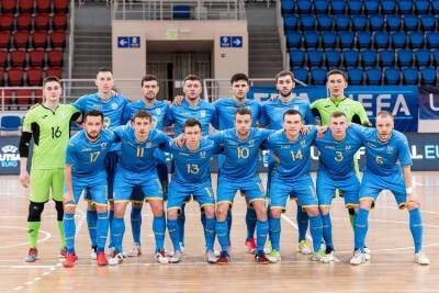 Сборная Украины по футзалу назвала состав на товарищеские матчи против Испании