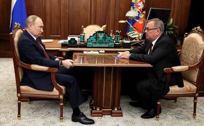 Встреча с главой ВТБ Андреем Костиным