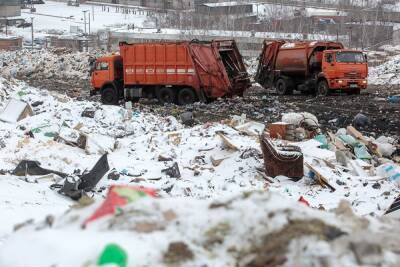 В Челябинской области из-за гололеда мусоровозы не вышли в рейс