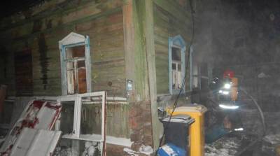 При пожаре в Могилеве погиб мужчина
