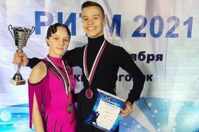Новодвинский дуэт натанцевал на серебро всероссийского турнира