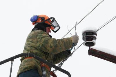 Возобновлено электроснабжение в Псковской и Новгородской областях, нарушенное из-за снегопада