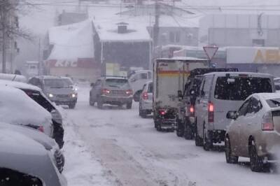 Из-за снегопада в Хабаровске вводят режим ЧС