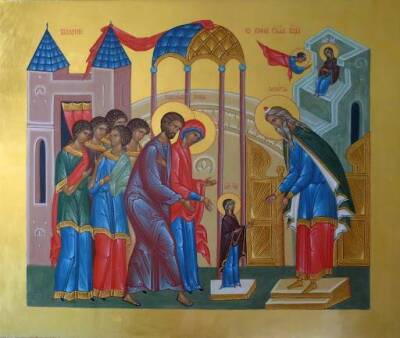 Введение во храм Пресвятой Богородицы отмечают православные 4 декабря, история праздника, кто изображен на иконе, открытки