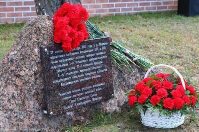 В Рязани открыли памятный знак «Рубеж обороны»