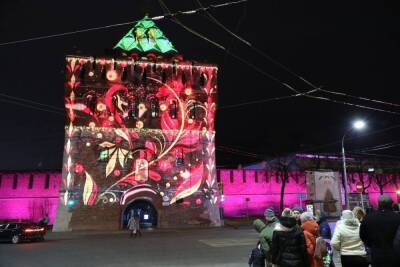 Стала известна стоимость новогоднего шоу на стенах Нижегородского кремля