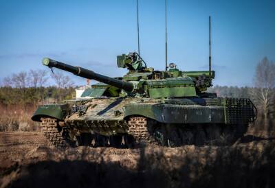 В Харькове показали глубоко модернизированный командирский танк Т-64БВК для ВСУ