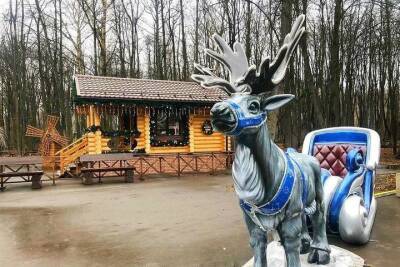 В рязанском Лесопарке начала работать новогодняя почта Деда Мороза