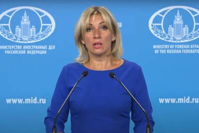 Захарова заявила о стягивании в Донбасс половины армии Украины