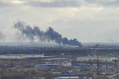Соцсети: На окраине Рязани произошёл пожар