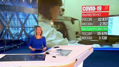 За сутки в России подтвердилось почти 33 тысячи случаев COVID-19