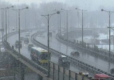 Московское шоссе в Петербурге утопает в пробках второй день