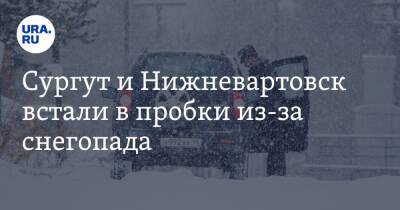 Сургут и Нижневартовск встали в пробки из-за снегопада