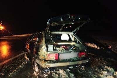 В Татарстане в ДТП на трассе спасали зажатого в авто водителя