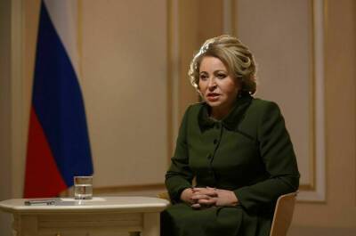 Матвиенко назвала «враньем» и «ложью» утверждения о готовящемся нападении России на Украину