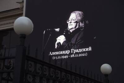 В Москве завершилась церемония прощания с Александром Градским