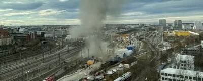 В Мюнхене на стройплощадке компании Deutsche Bahn прогремел взрыв