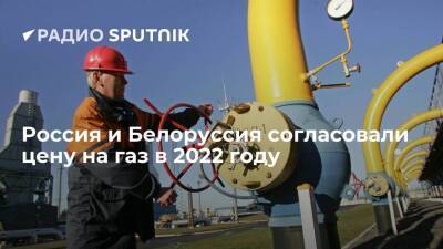 Россия и Белоруссия подписали протокол о ценах на газ для республики на 2022 год