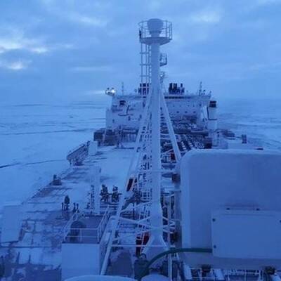 "Норникель" и "Росатом": спасательная операции в восточной части северного морского пути