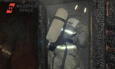 В Екатеринбурге в деревне Универсиады возник пожар